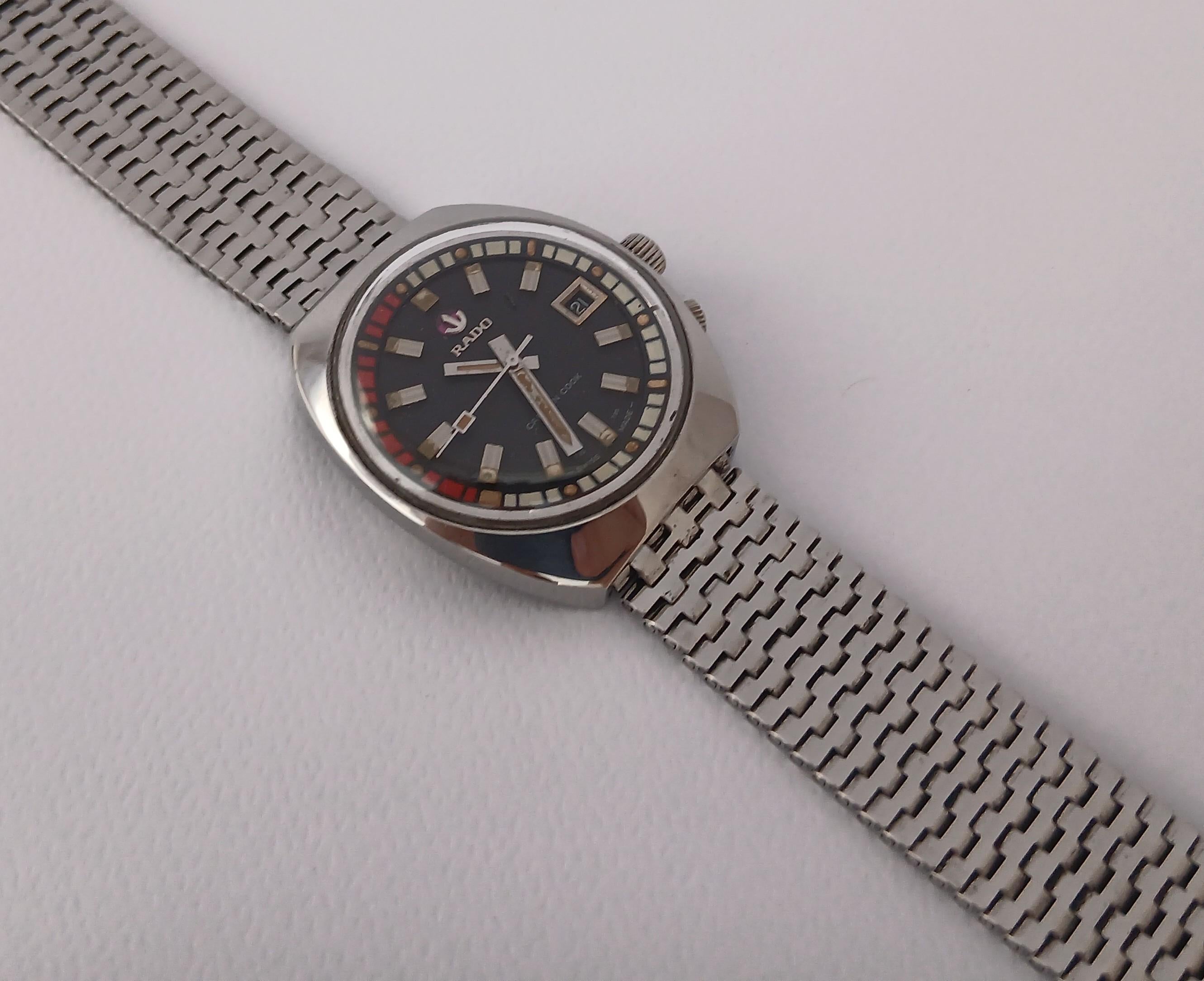 Reloj automático Rado HyperChrome Captain Cook de acero inoxidable en Bueno estado para la venta en Toronto, CA