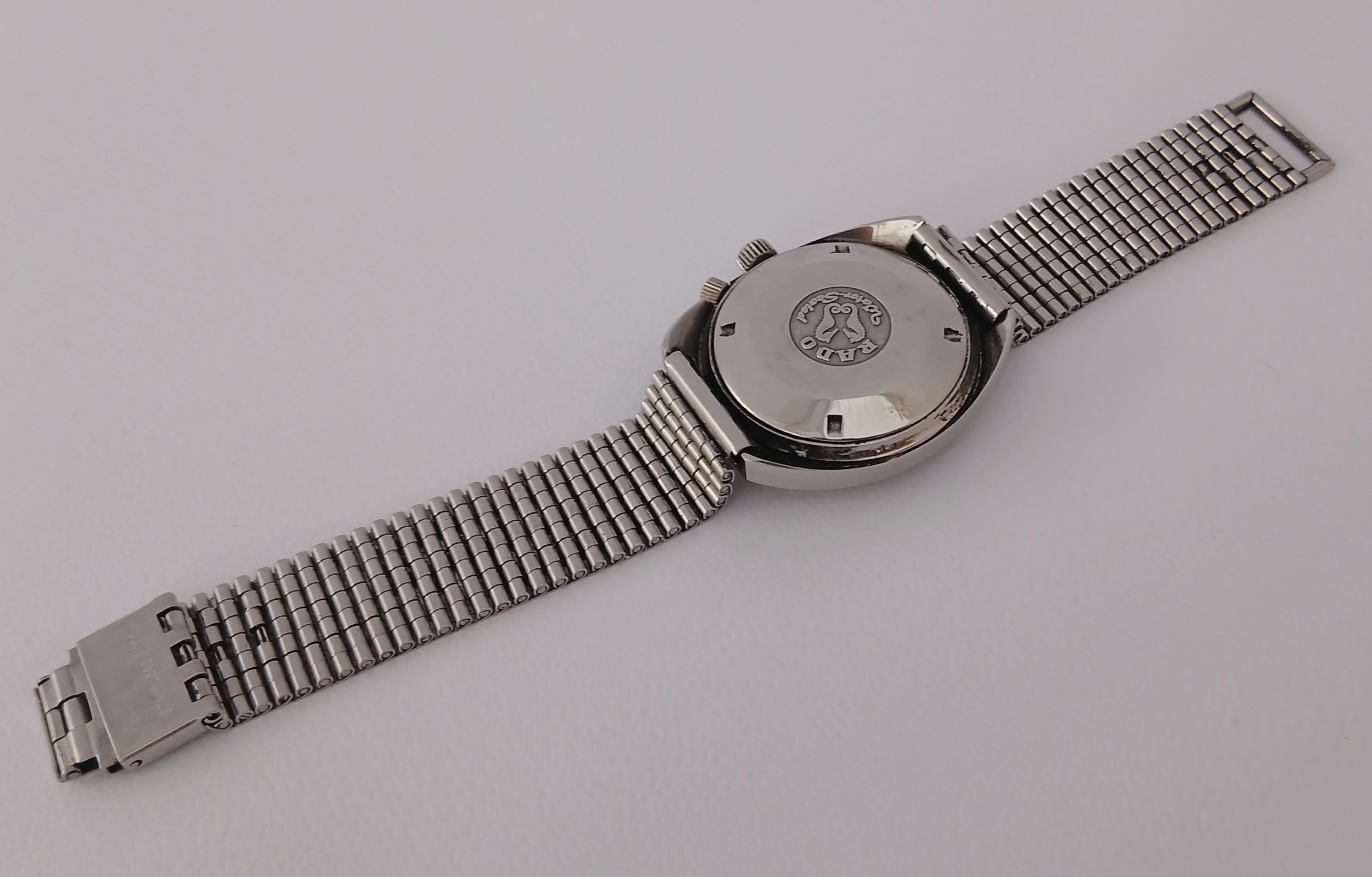 Reloj automático Rado HyperChrome Captain Cook de acero inoxidable en venta 3