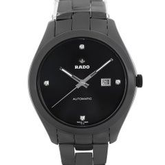 Rado Hyperchrome Ceramic Black Diamond Dial Automatic Ladies Watch R32260702