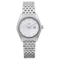 Used Rado HyperChrome Classic 35mm Diamonds White MOP Dial Ladies Watch R33099918