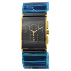 Rado Integral Black Gold PVD Steel Ceramic Quartz Chronograph Watch R20851162