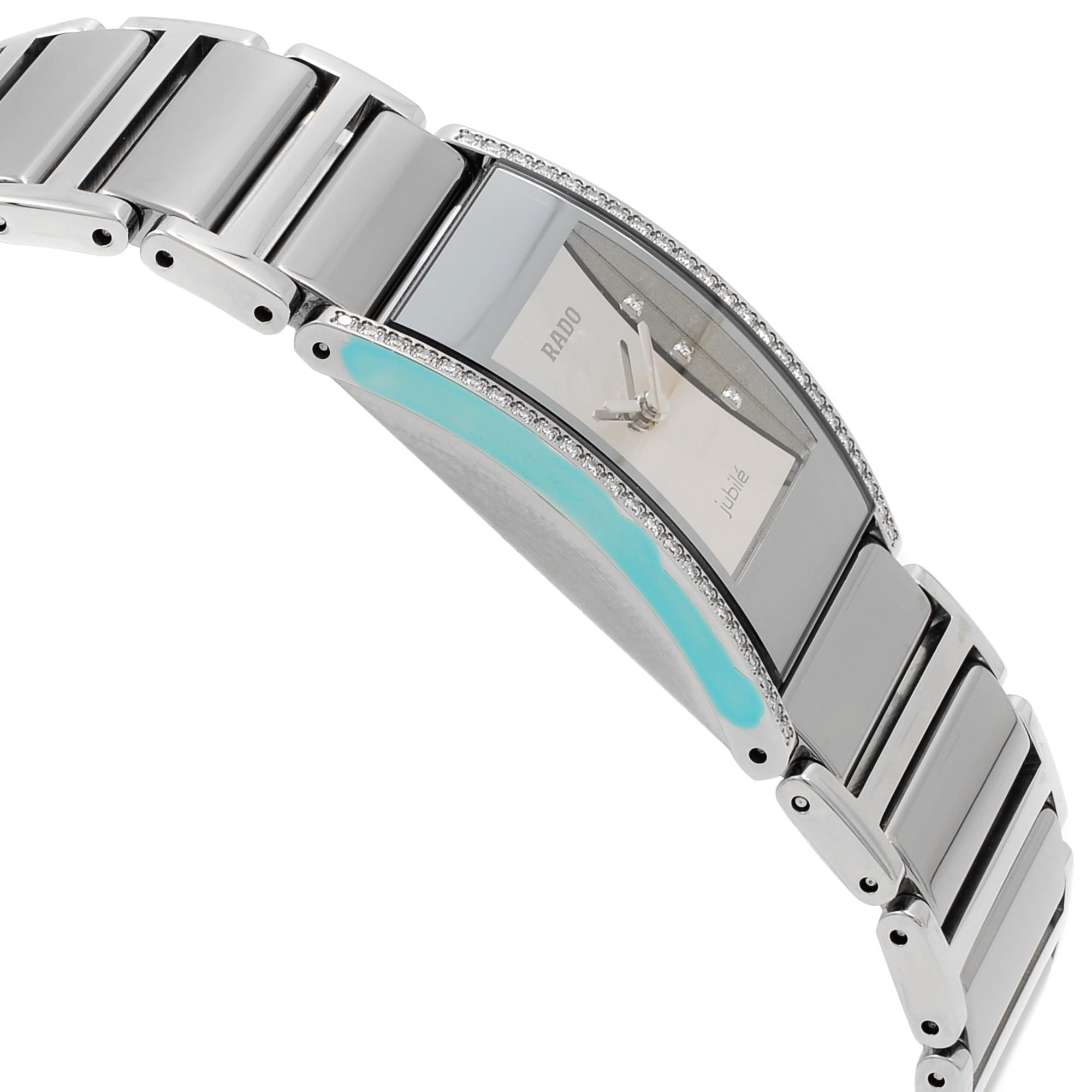 silver rado women's watch