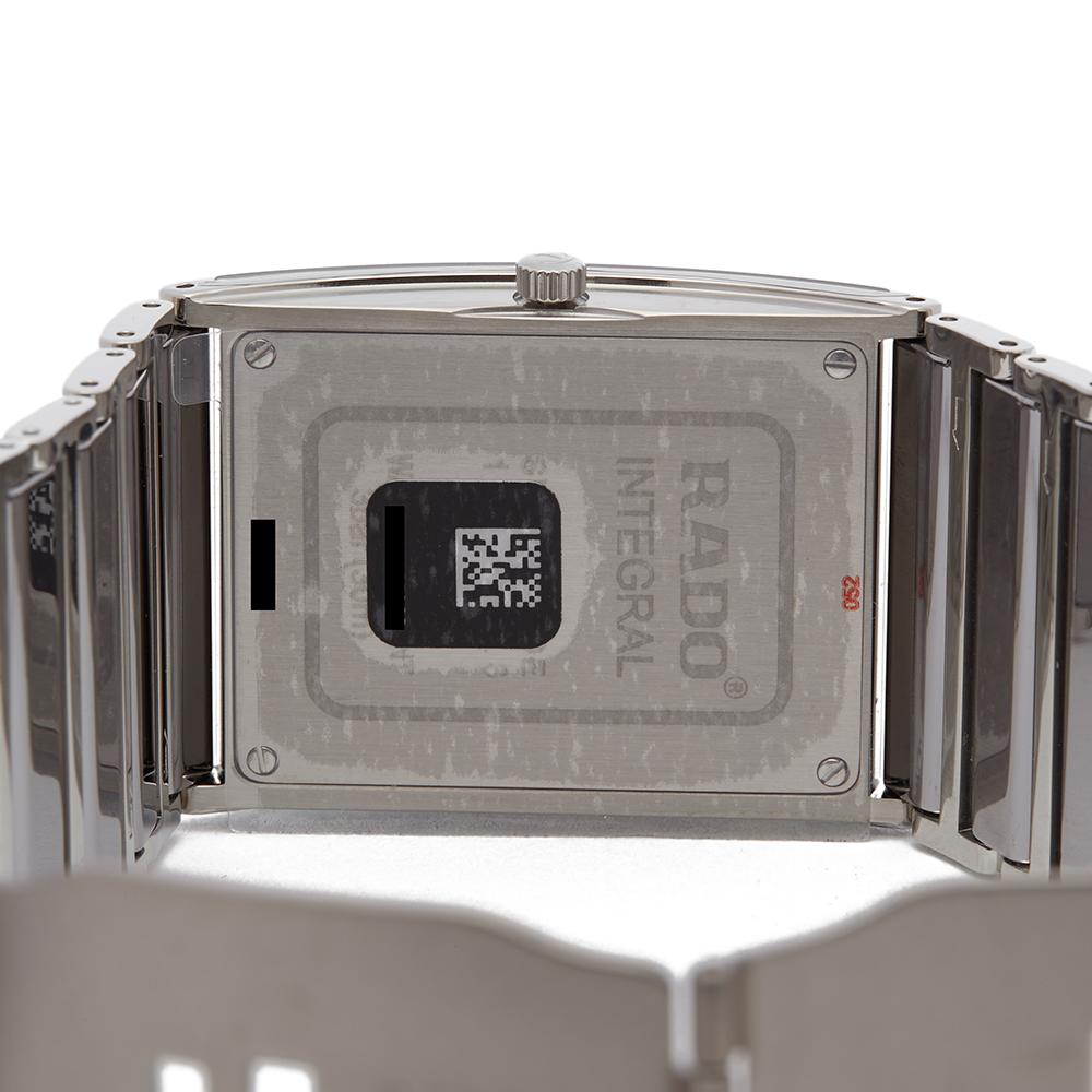 Men's Rado Integral Stainless Steel R20861159 Wristwatch