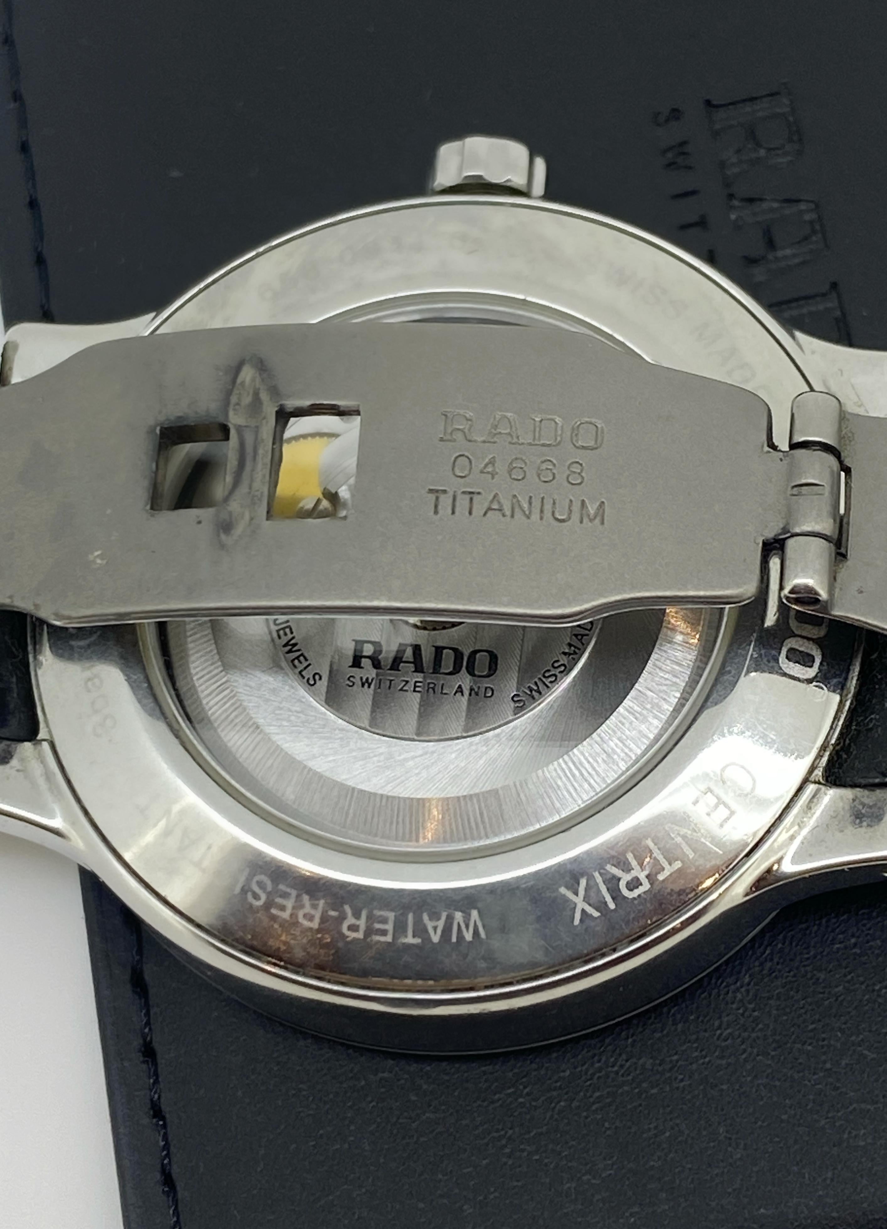 Rado Jubile Centrix Automatic Black Ceramic, S/Steel, Diamond Mens' Dress Watch For Sale 1