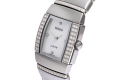 Rado Jubilé Ceramic Diamond Wrist Watch, Unisex, Modern Design, Europe