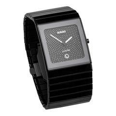 Rado Jubile Ceramica Black Diamond Face Watch