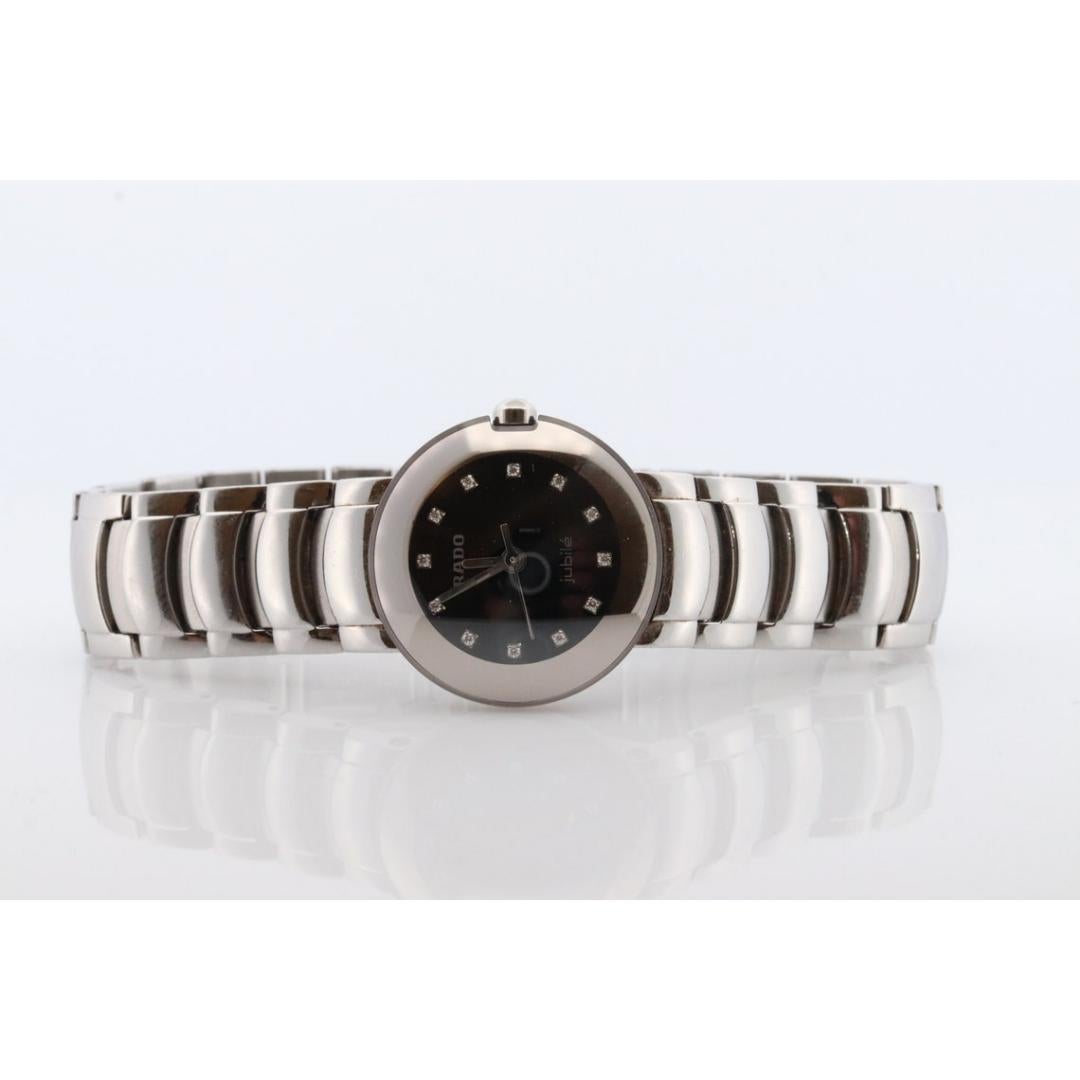 RADO Jubilaum Diamant Silber Edelstahl Uhr. RADO DiaStar Armbanduhr im Angebot bei 1stDibs rado jubile damenuhr gebraucht
