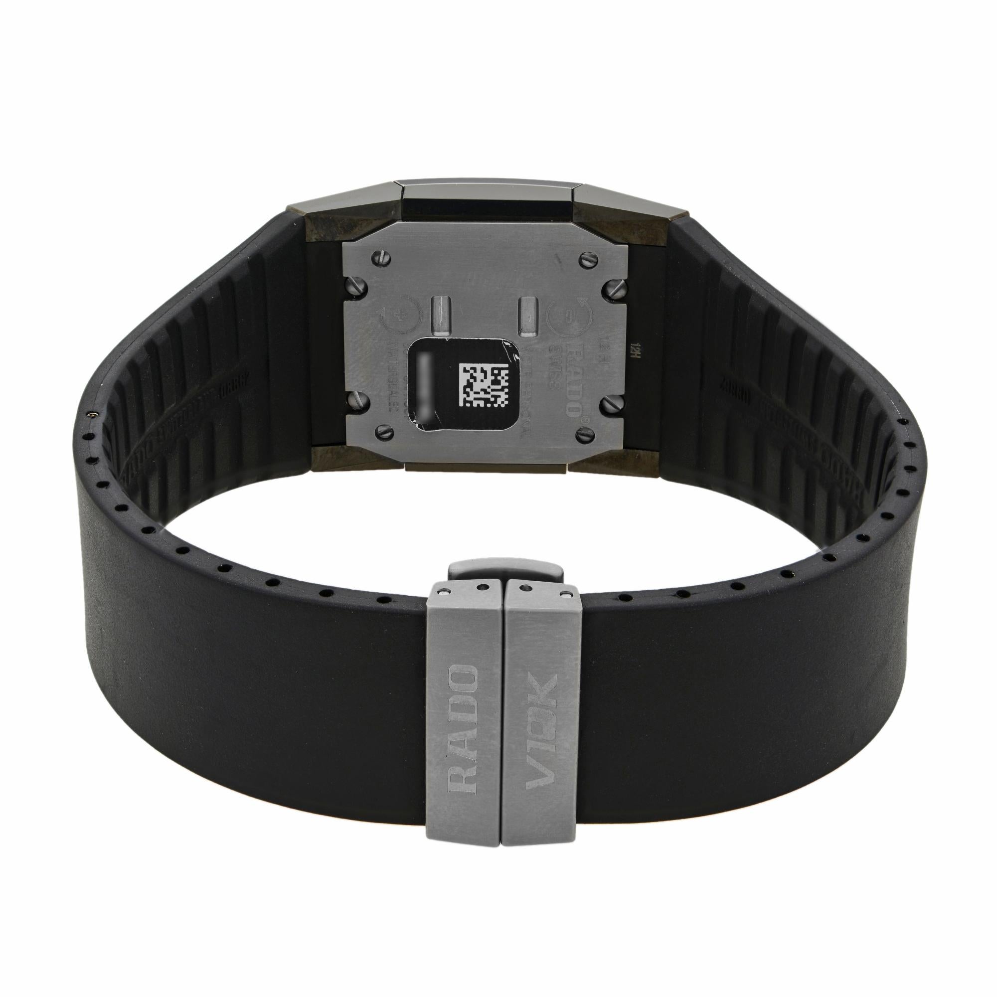 Rado Jubile Montre pour femme en céramique V10K avec quartz et diamants haute technologie 964.0621.3.070 1