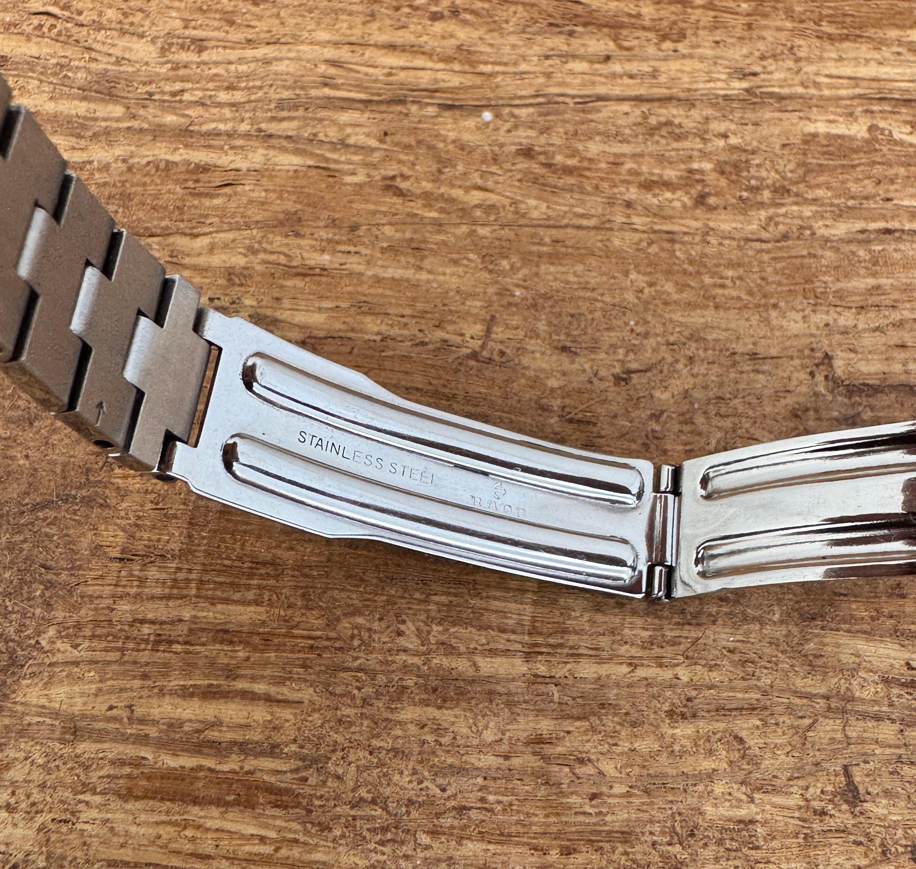 Rado LAUBERHORN Men's Automatic Rare Dial Stainless Steel Watch in vendita 12