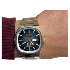 Reloj RADO Musketeer IX de acero inoxidable con esfera de motivo exclusivo