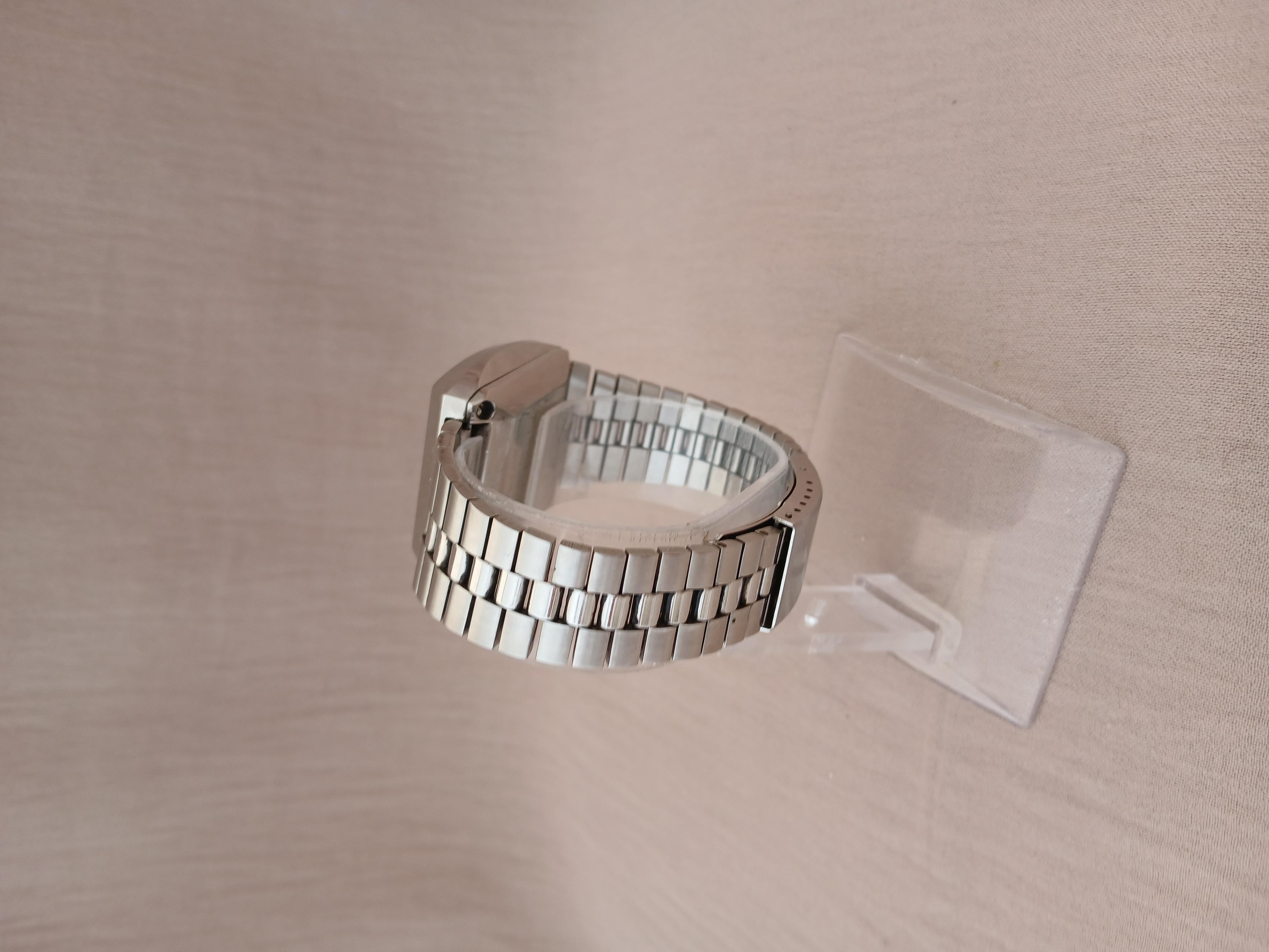 RADO Ncc 505 Silver Square Quadrante Viola Orologio Automatico Uomo in vendita 9