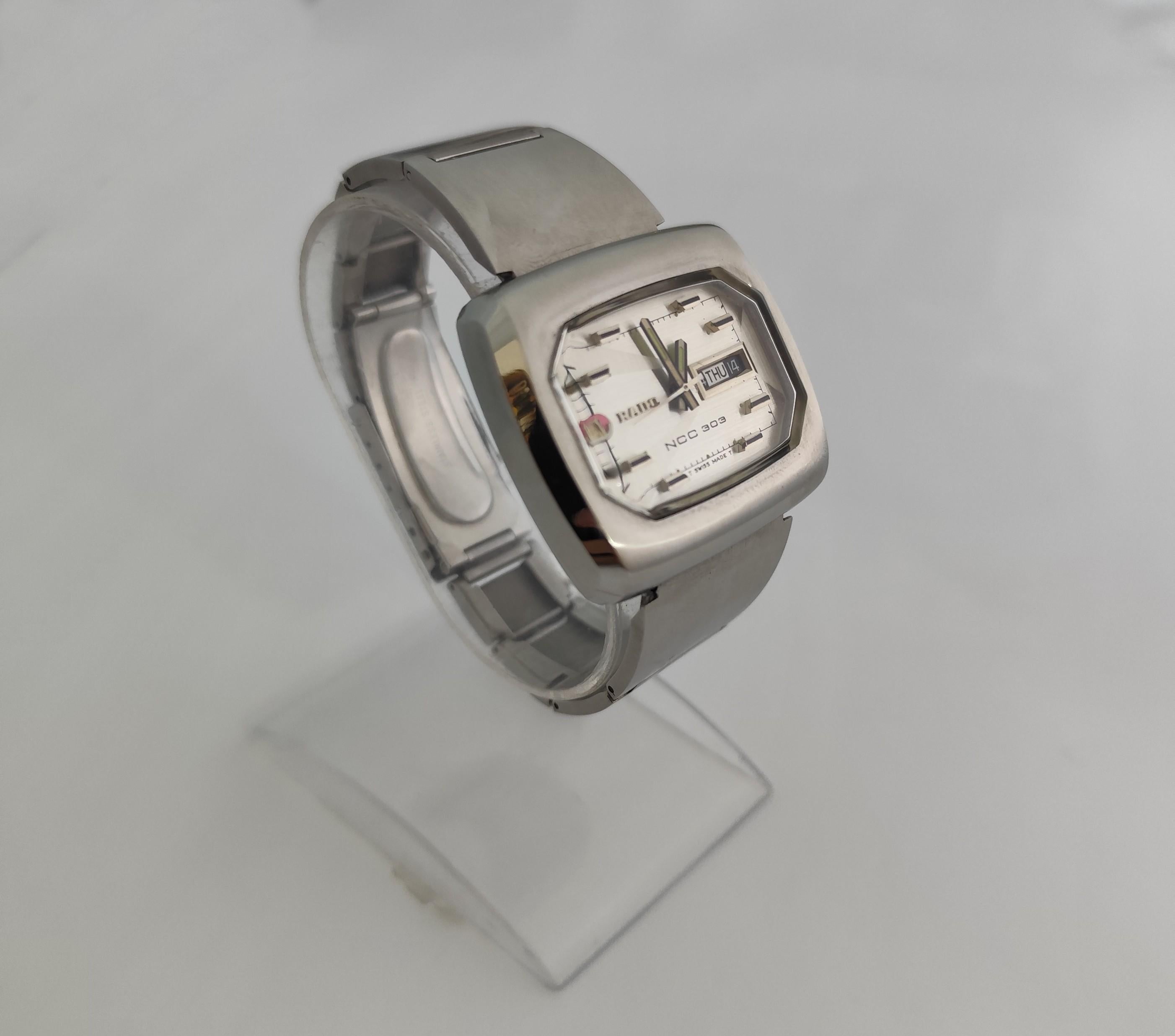 Rado Original NCC303 con Brazalete Original SS Plata 42mm Automático en venta 1