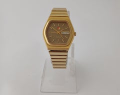 Rado Senator Automatic Day Date – vergoldete Herrenuhr mit braunem Zifferblatt