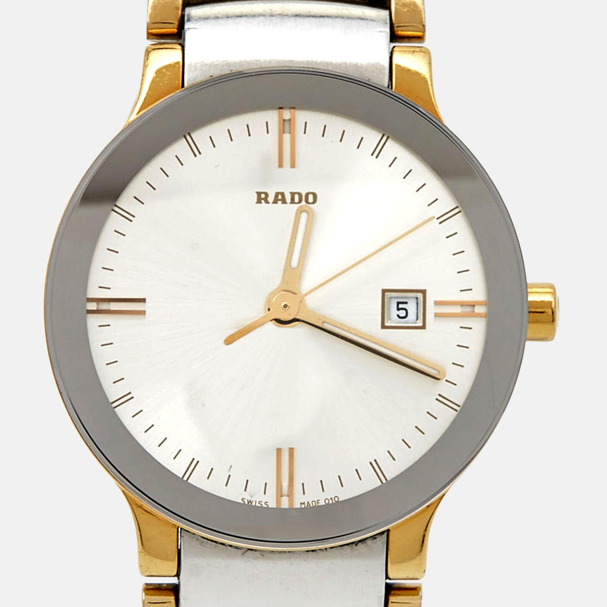 Let this fine designer wristwatch accompany you with ease and luxurious style. Beautifully crafted using the best quality materials, this authentic branded watch is built to be a standout accessory for your wrist. 
