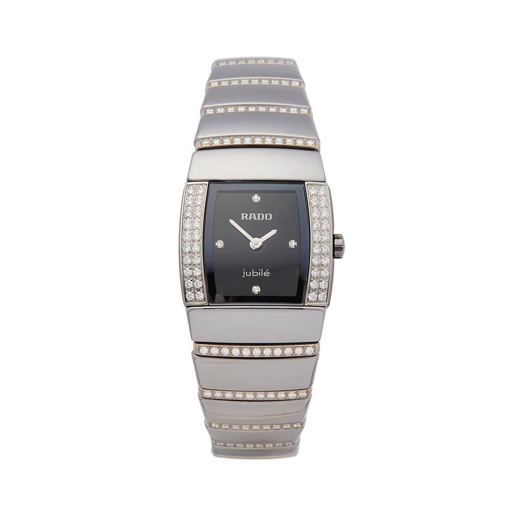 Rado Sintra Ceramic Diamond R13578719 Ladies Wristwatch