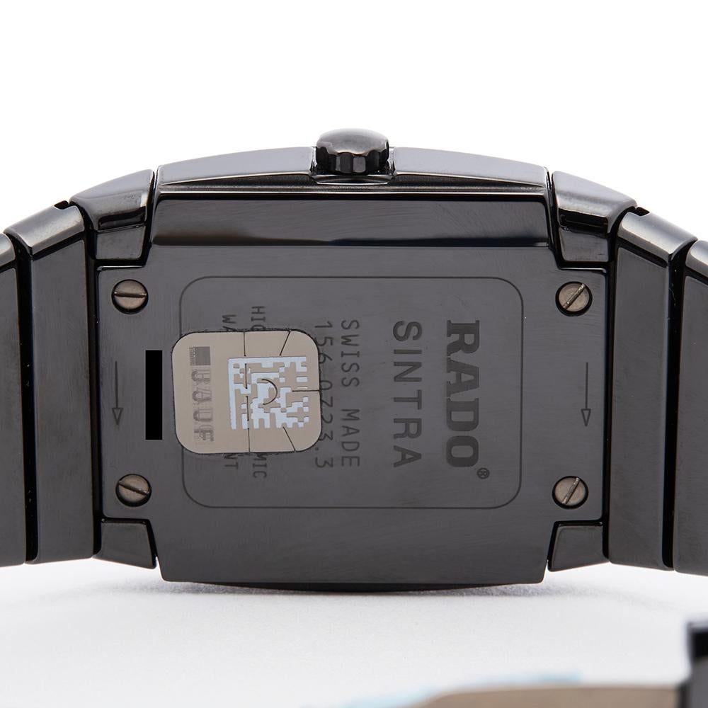 Modern Rado Sintra Ceramic R13723702 Wristwatch