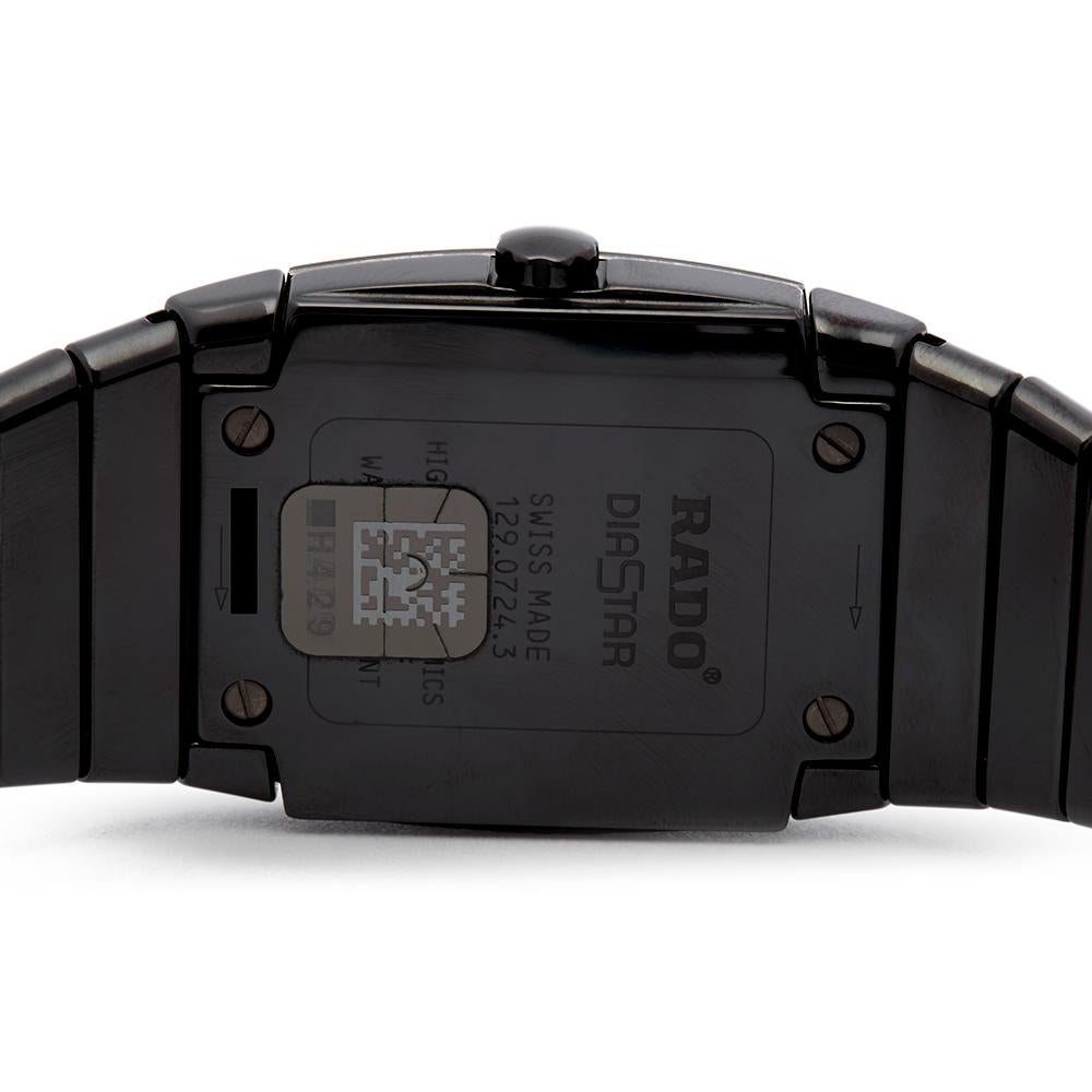 Modern Rado Sintra Ceramic R13724752 Wristwatch 