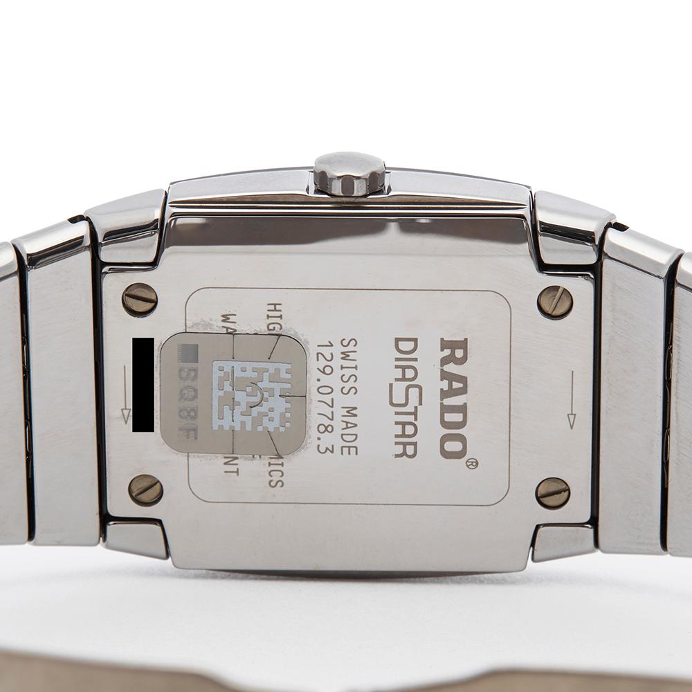 Modern Rado Sintra Ceramic R13778702 Wristwatch