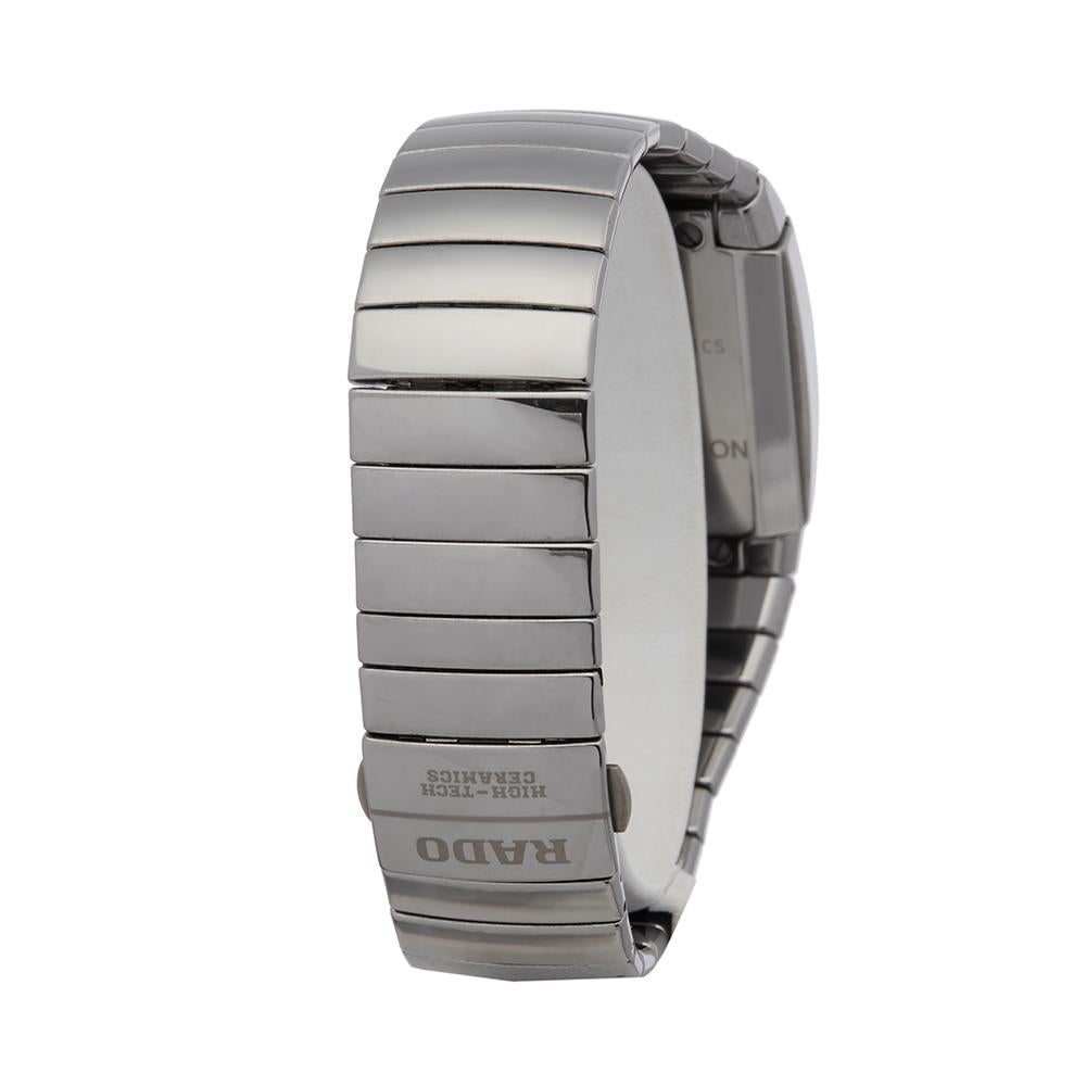 Modern Rado Sintra Chronograph Ceramic R13600022 Wristwatch