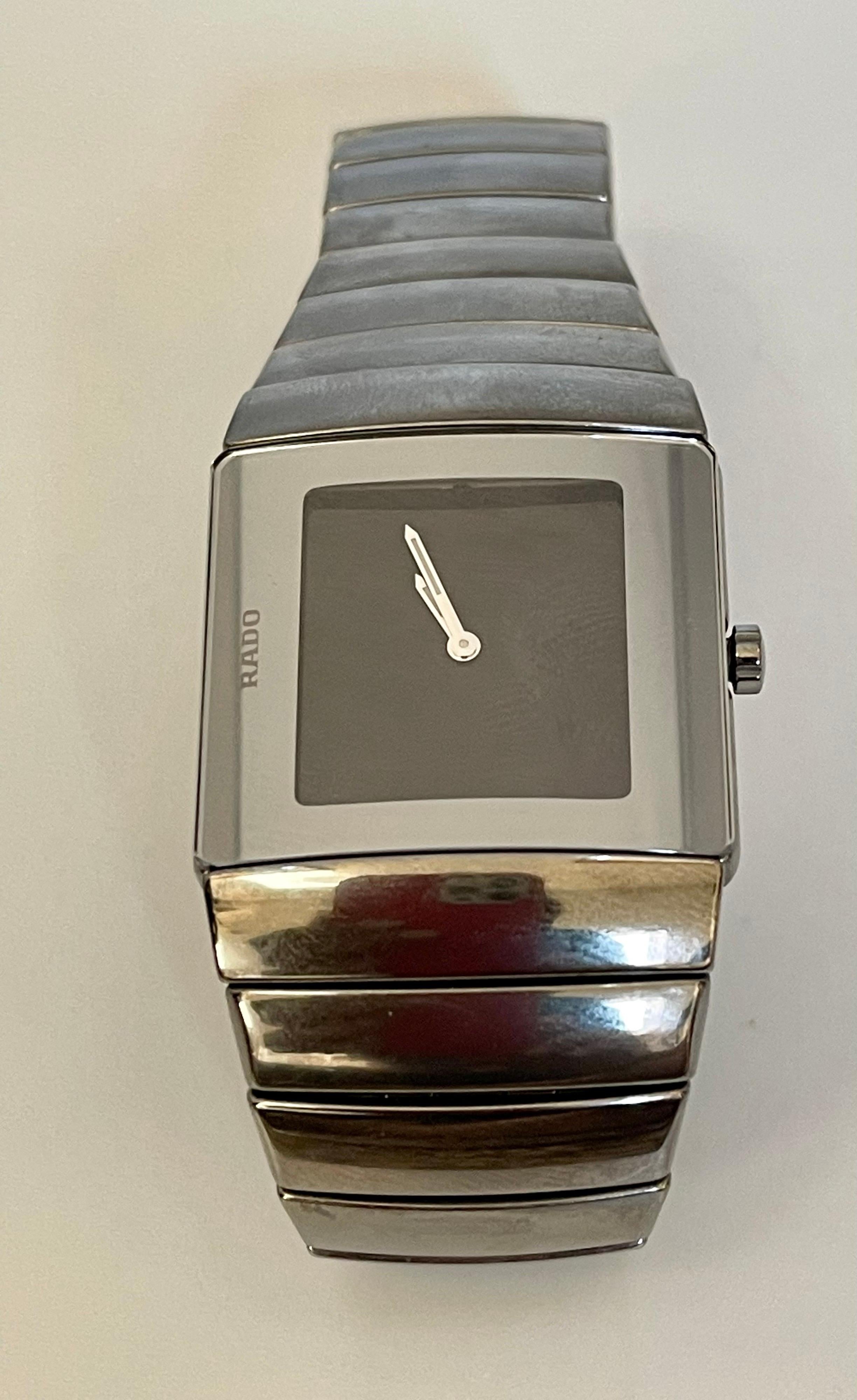 RADO Sintra Jubile Analog/Digital Silver Dial Men's Watch For Sale 1