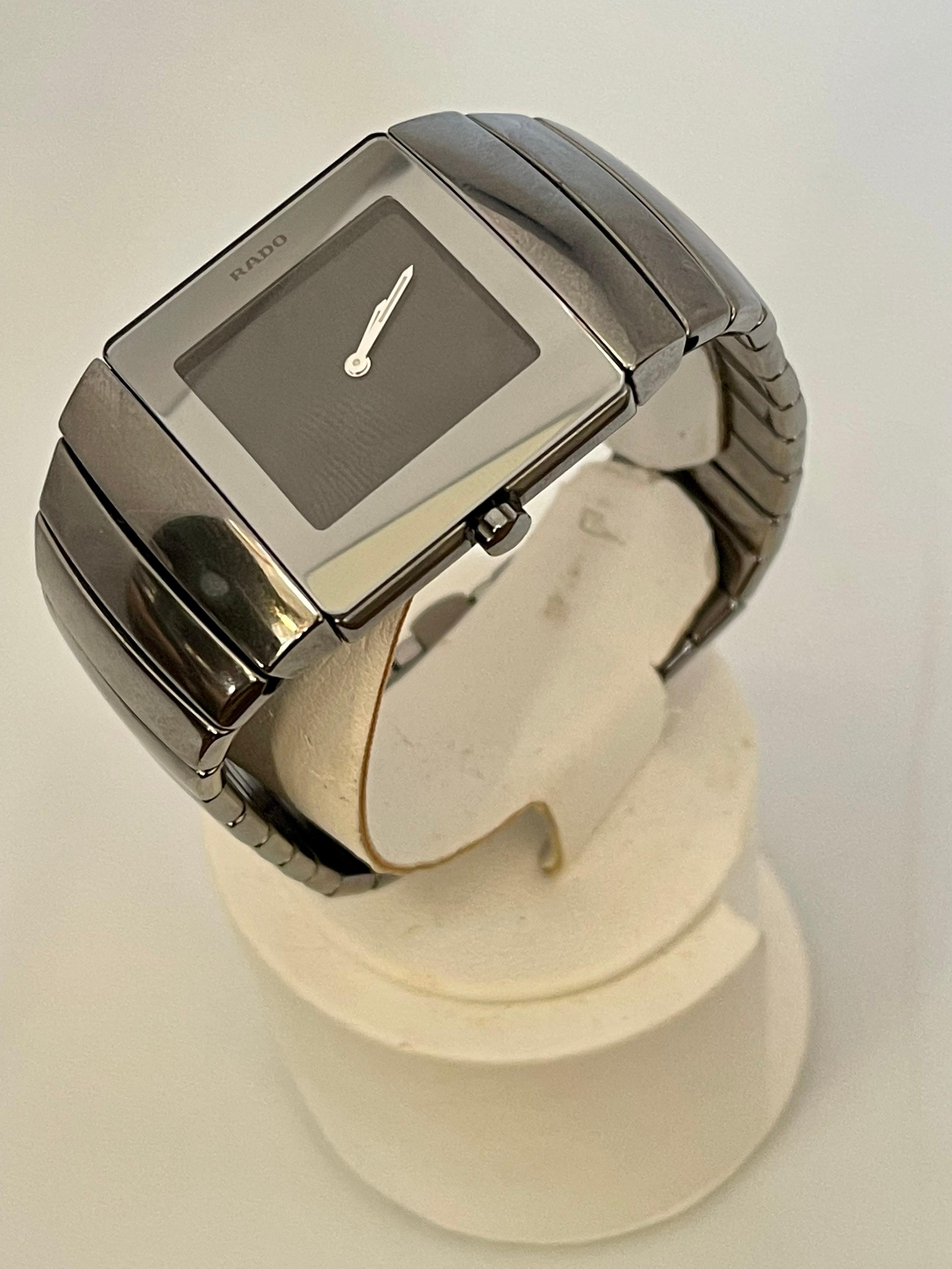 RADO Sintra Jubile Analog/Digital Silver Dial Men's Watch For Sale 2
