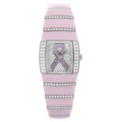 Used Rado Sintra Jubile Limited Edition Pink Ceramic Diamonds Ladies Watch R13652942
