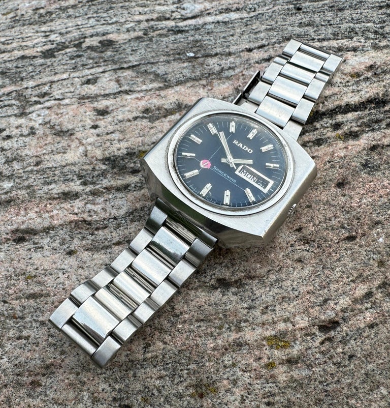 Rado Spacewing 11910 AUTOMATIC DAY/DATE MEN'S WRIST WATCH For Sale