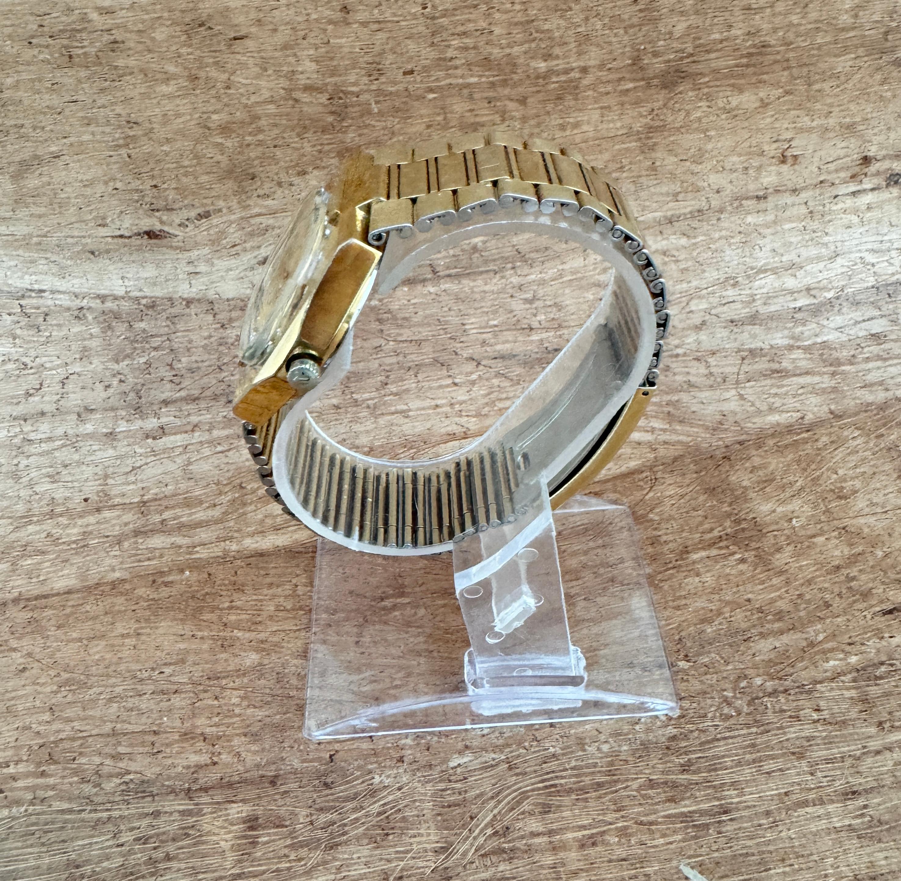 Rado Stag Gold Plated Automatic Day / Date Watch im Angebot 7