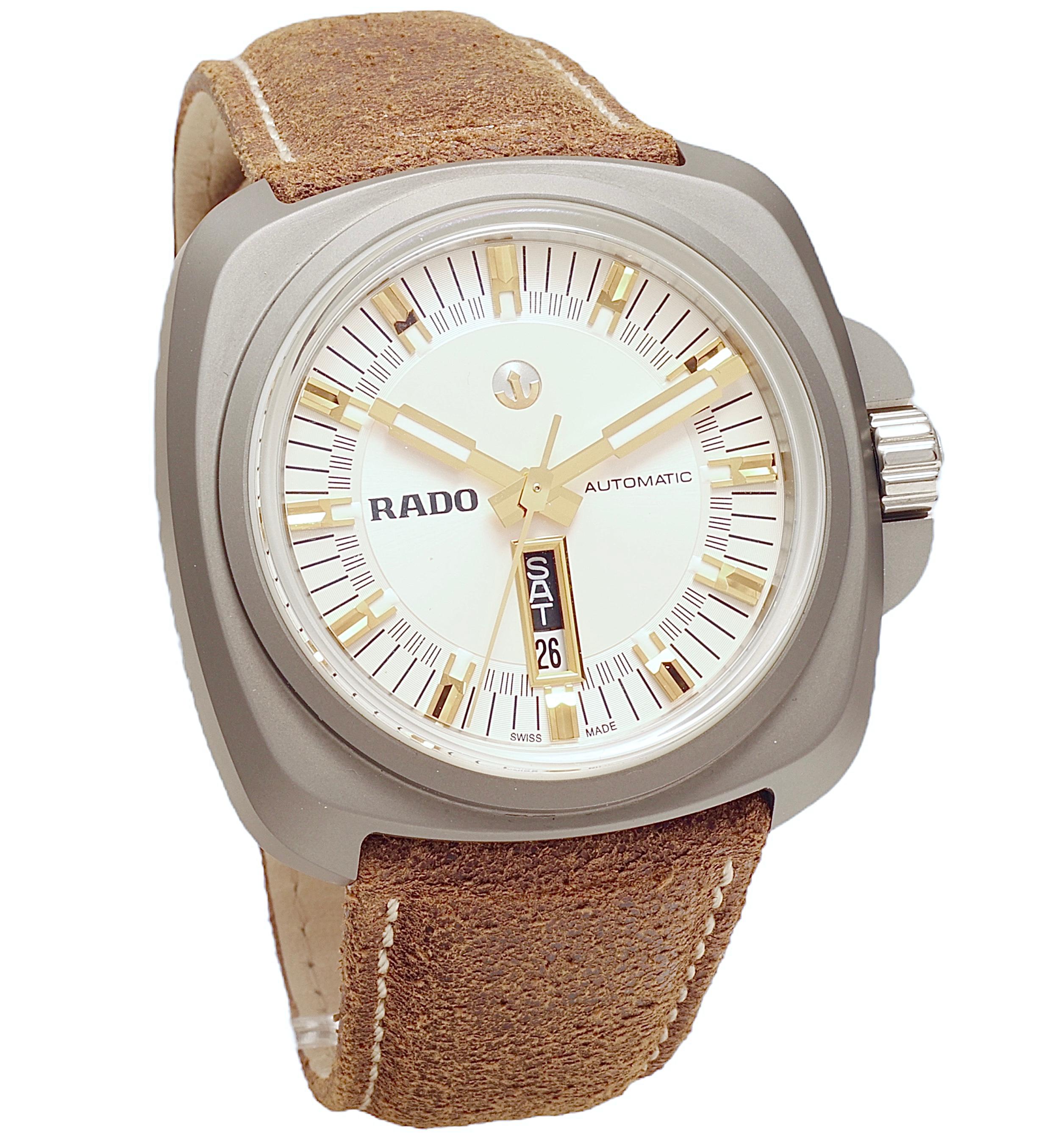 Rado Titanium Montre-bracelet automatique Ref.764.0172.3, Hyper Chrome 1616, Collector en vente 5