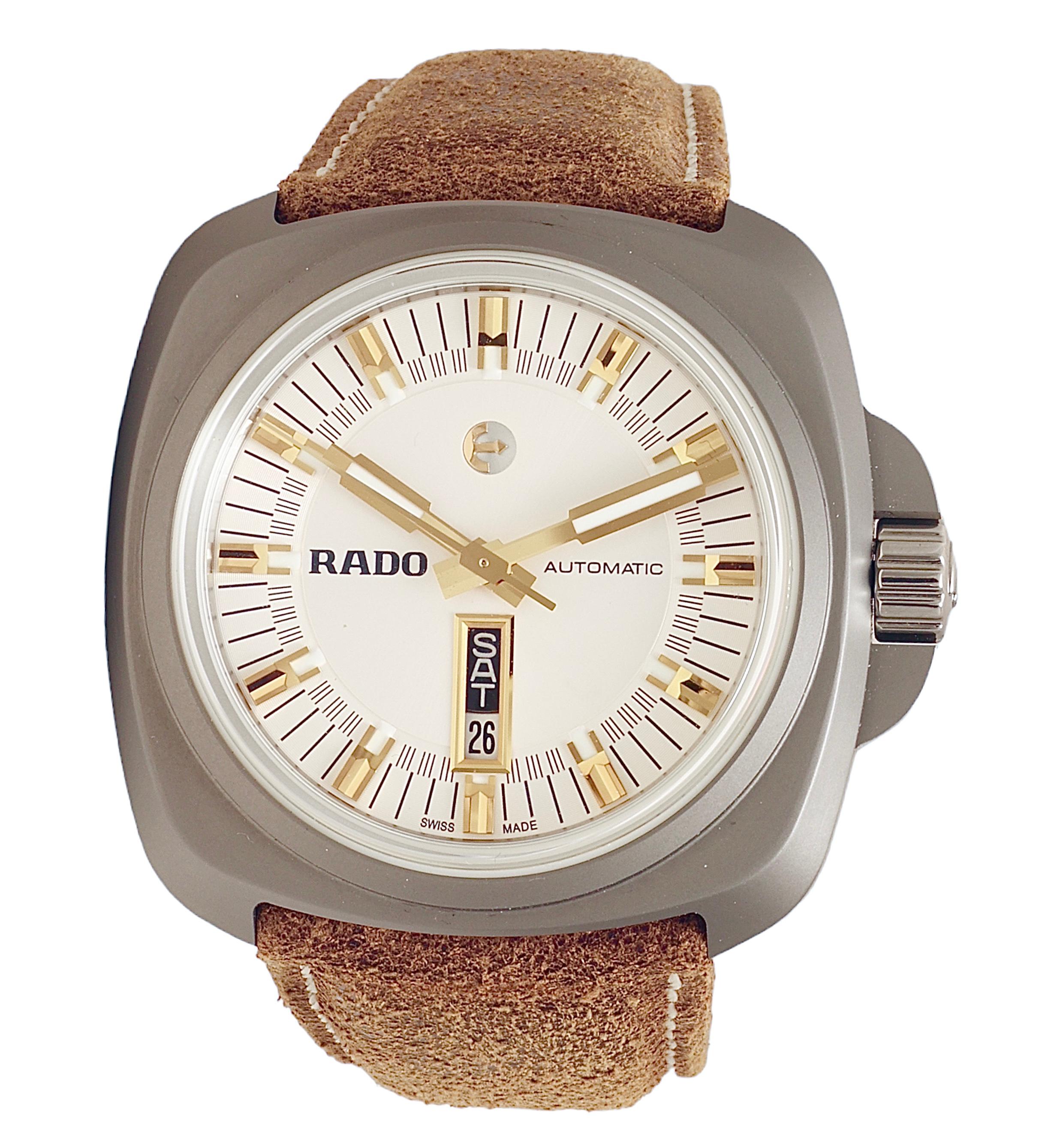 Rado Titanium Montre-bracelet automatique Ref.764.0172.3, Hyper Chrome 1616, Collector en vente 7
