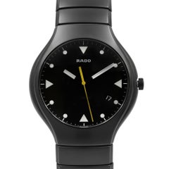 Rado True Ceramic Black Dial Men's Quartz Watch R27816162