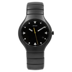 Rado True Ceramic Black Dial Mens Quartz Watch R27816162