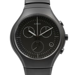 Rado True Ceramic Chronograph Grey Dial Quartz Men's Watch R27897102