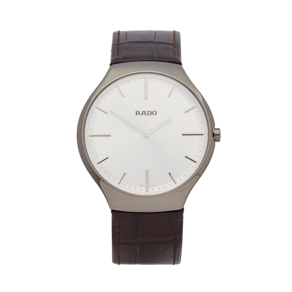 R27955152 Rado Rado True Thinline Ceramic R27955105 Wristwatch at 1stDibs