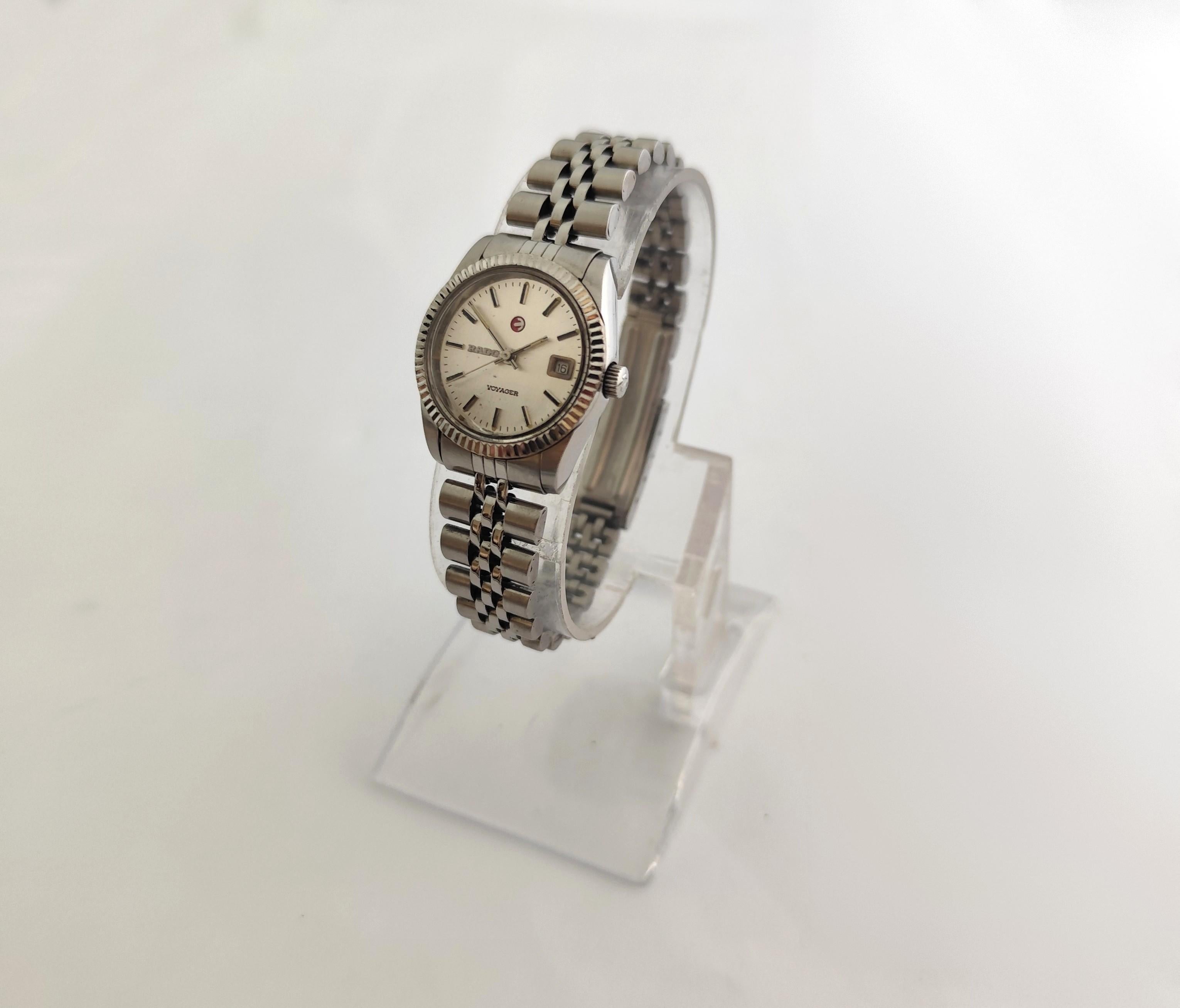 Rado Voyager Watch Ladies Automatic Vintage Round Date Swiss Made im Angebot 2