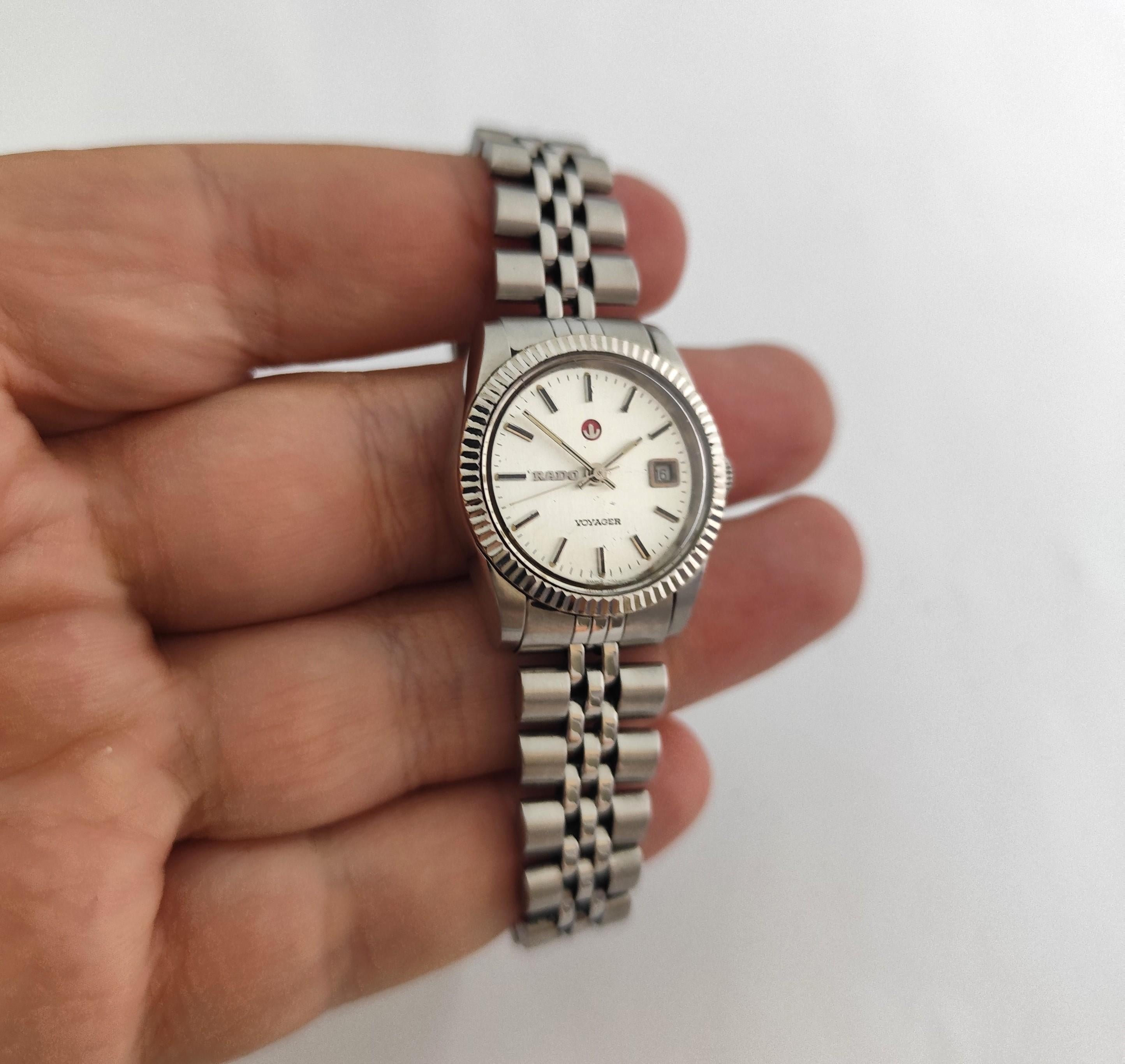 Rado Voyager Watch Ladies Automatic Vintage Round Date Swiss Made im Angebot 5