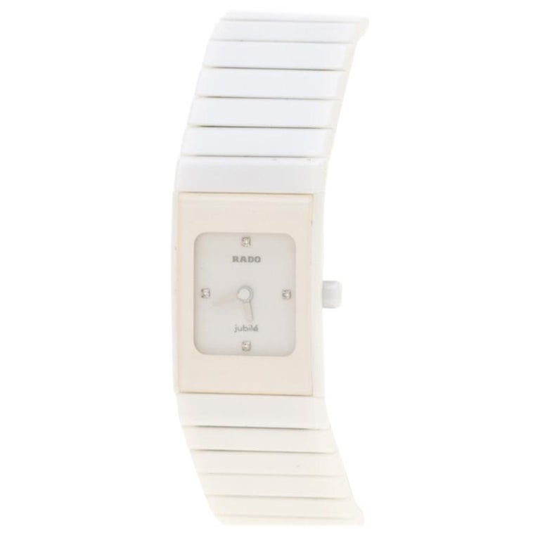 Rado Jubile Ceramica Women's White Ceramic Quartz Watch R21587102
