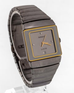 Rado Women's Ceramic Quartz Jubile Diastar Silver Watch 111.0333.3