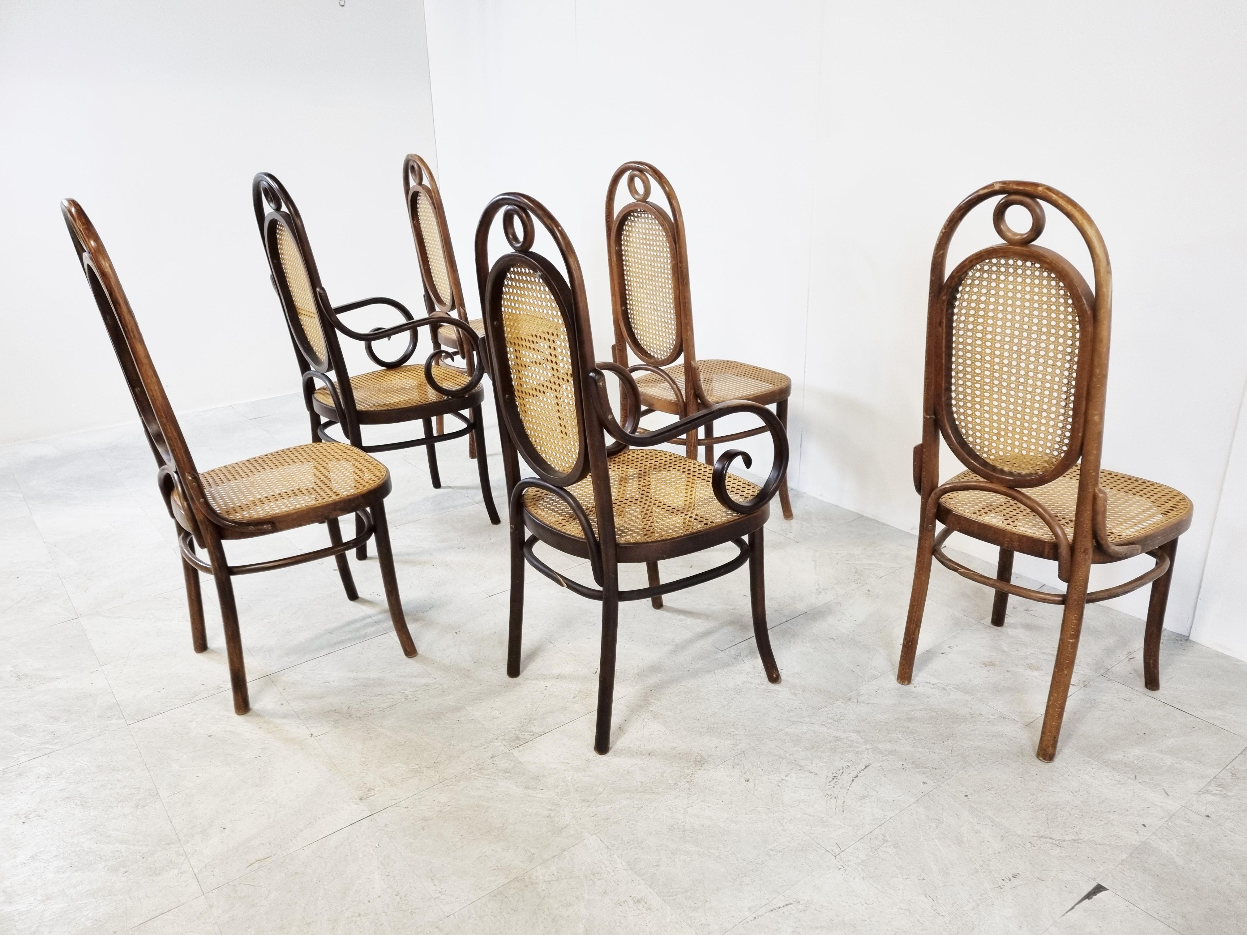 Radomsko Dining Chairs, Set of 6, 1950s 2