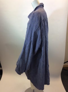 Raey Blue Linen Dress