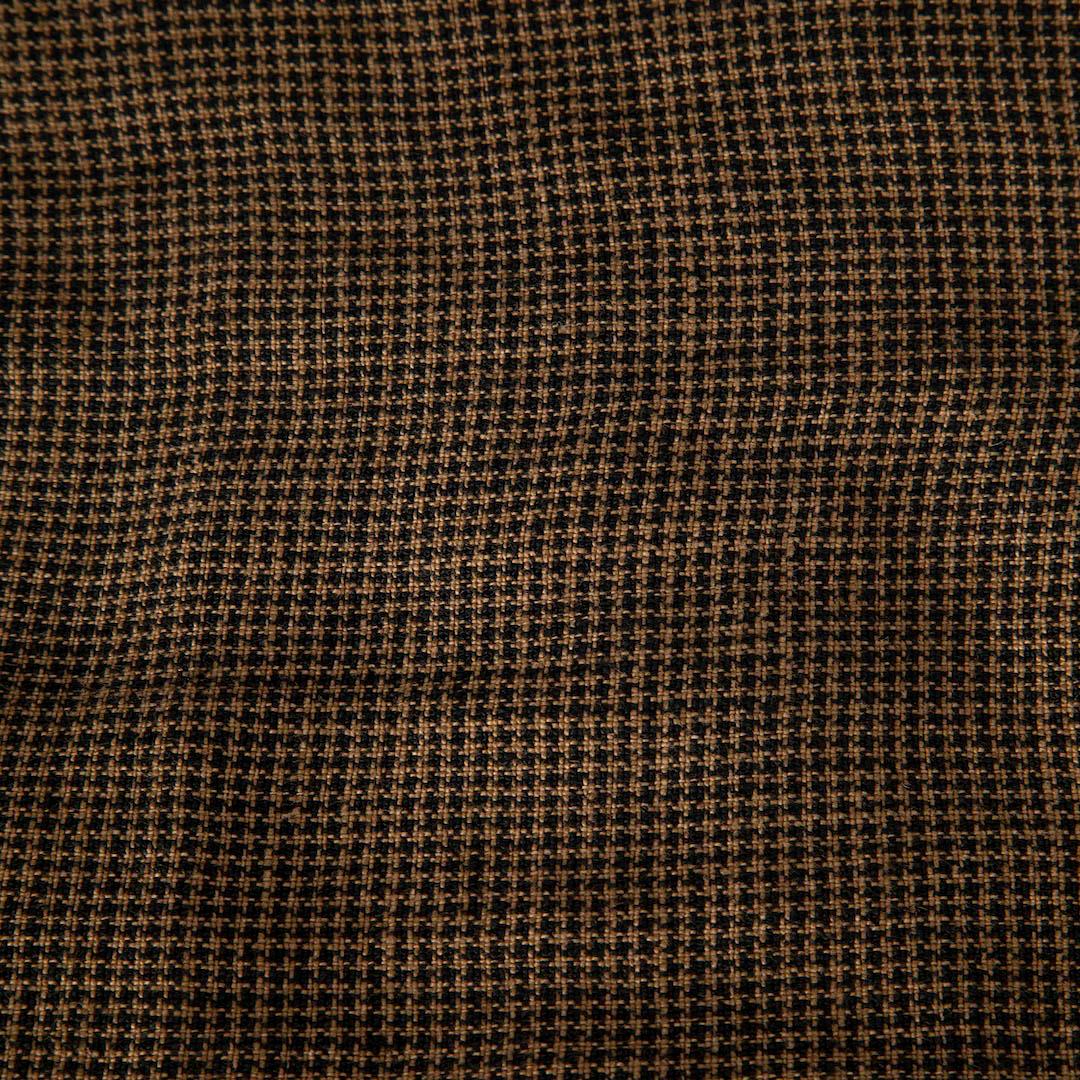 Black Raey Brown Houndstooth Wide Leg Trousers Size XL For Sale