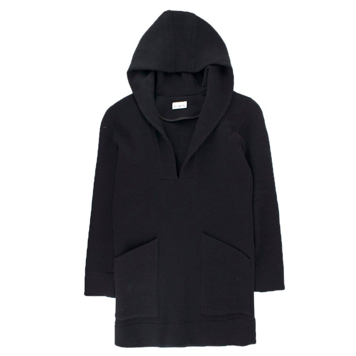 Raey Hooded Baja Double-Crepe Top For Sale at 1stDibs