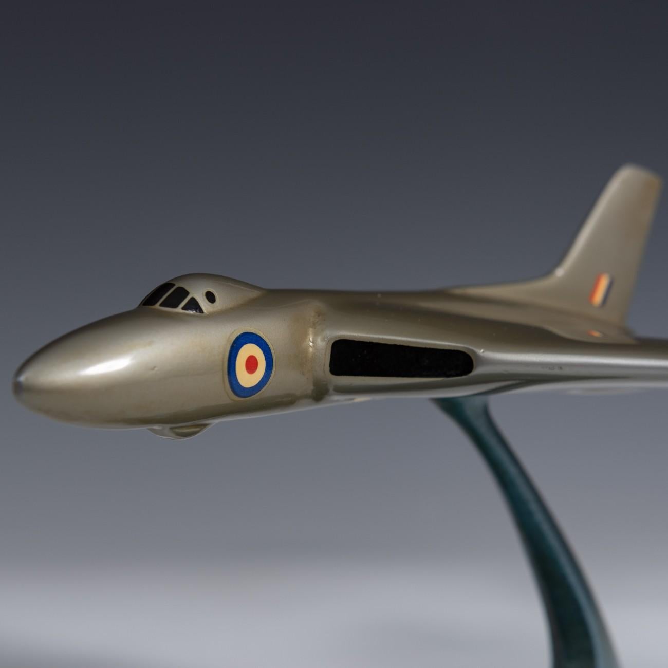 British RAF Avro Vulcan Model Airplane, circa 1950