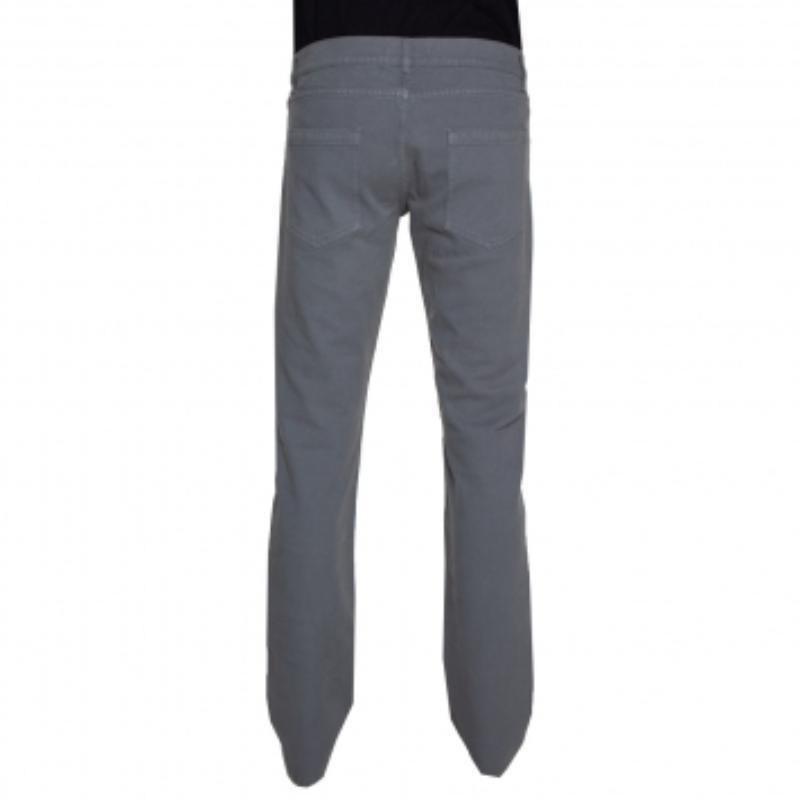 RAF by Raf Simons Graue Jeans aus Denim in Regular Fit, L im Angebot 3