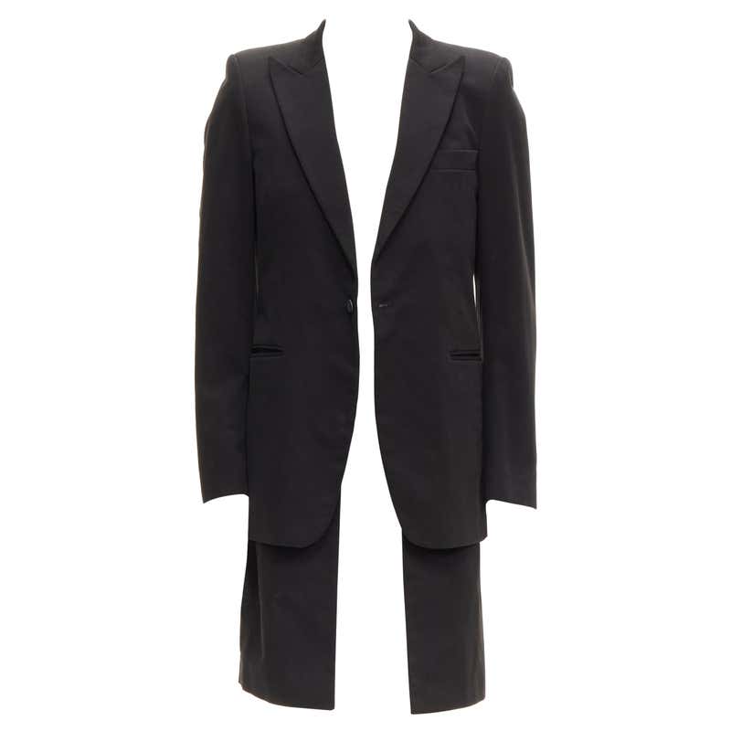 Raf Simons AW 2001 Riot Riot Riot Coated Detachable Jacket For Sale at ...