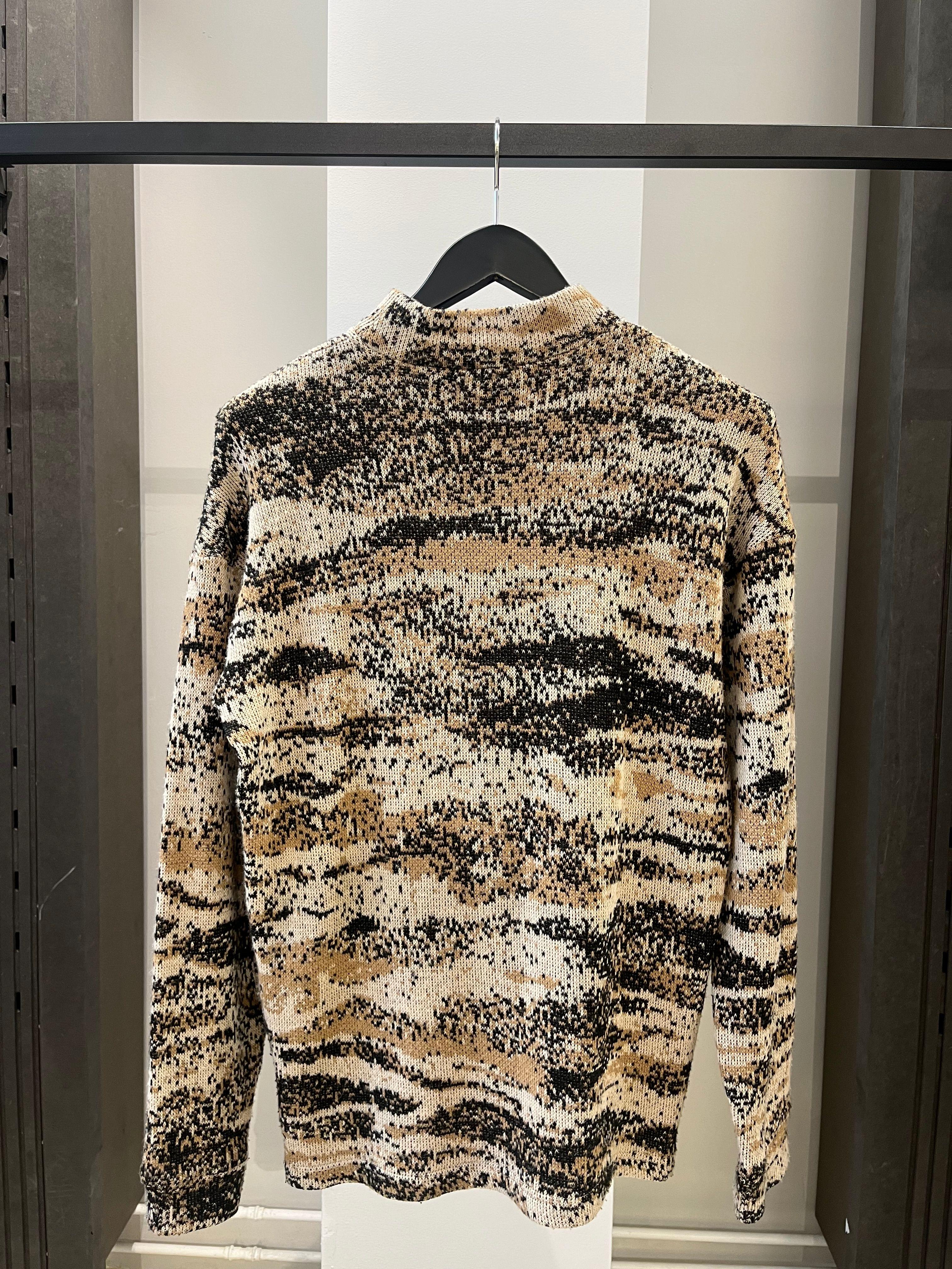 Raf Simons
2003 Virginia Creeper Knit Turtleneck Sweater
Size 46

Stunning Virginia Creeper knit turtleneck sweater in a size 46, fits a s-m. In great condition without any flaws. OG piece made in Belgium.
