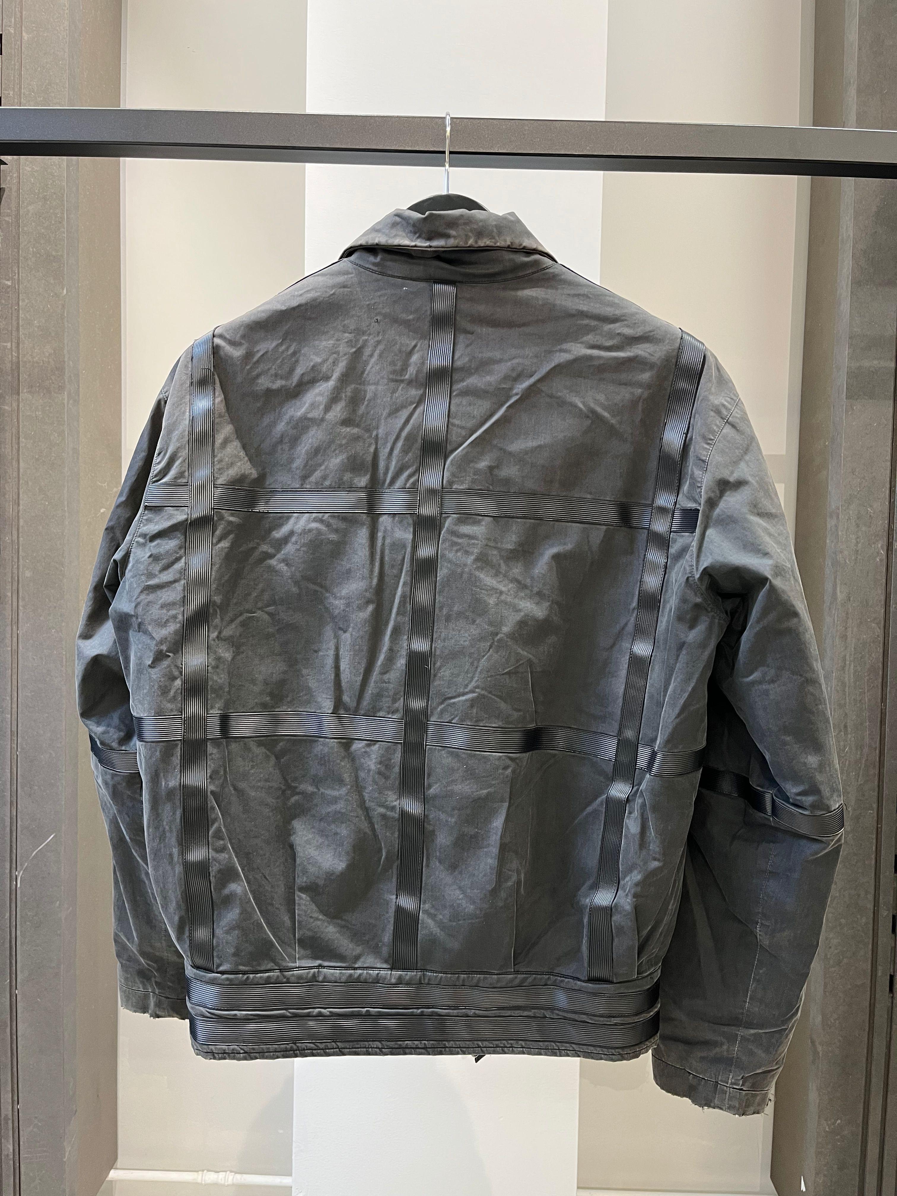 Raf Simons
AW02 Virginia Creeper Bondage Strap Jacket
Size 46

Absolutely fantastic Raf Simons jacket from the iconic AW02 Virginia Creeper collection. In good condition, only missing a metal d ring. This can be easily repaired. Tagged a size 46 and