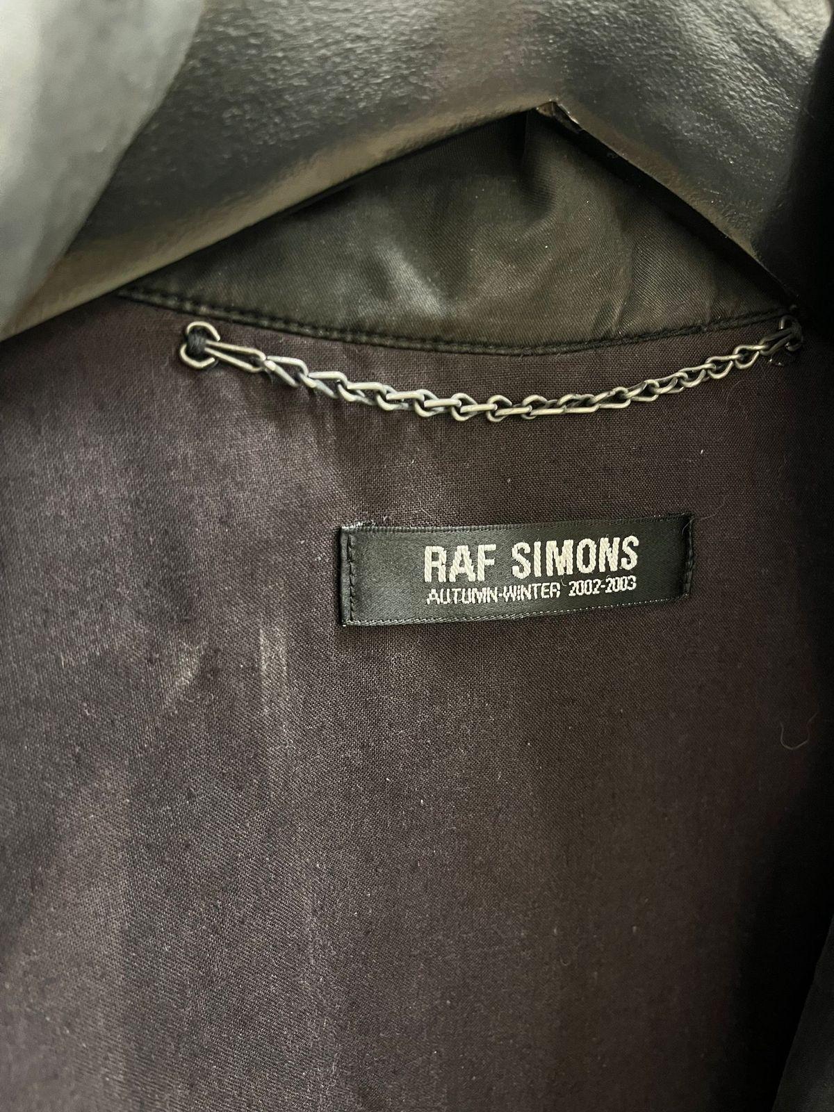 Raf Simons AW02 Virginia Creeper Bondage Strap Jacket For Sale 3