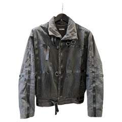 Raf Simons AW02 - Virginia Creeper Bondage Strap Jacket (veste à bretelles)