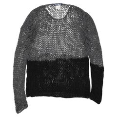 Retro Raf Simons AW1997 Open-Knit Sweater